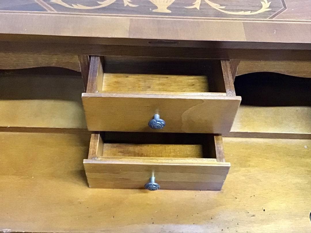 むぎ☆管257☆イタリア製☆象嵌☆GIEMME☆ライティングビューロー