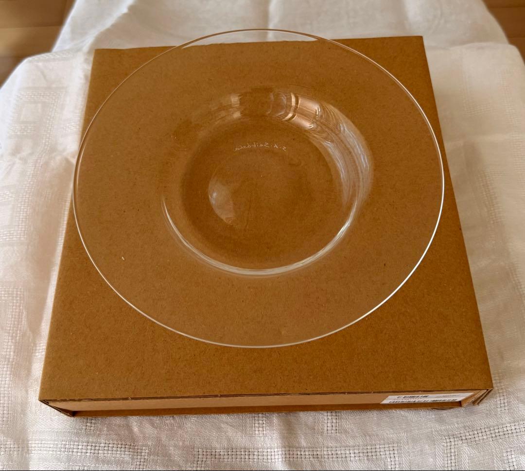 東家　ガラスプレート