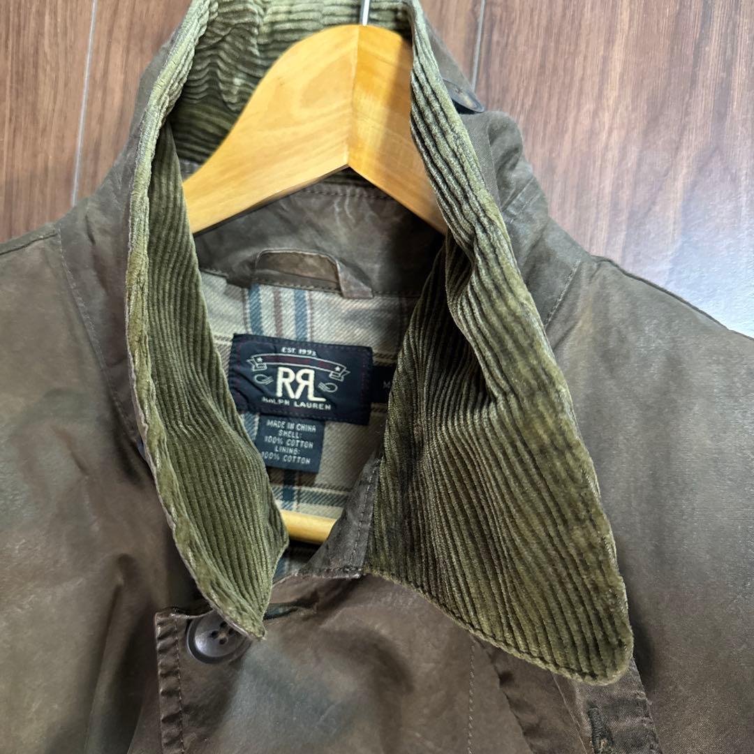 RRL オイルドコート/ラルフローレンバブアビデイルラベンハムダブルアールエル