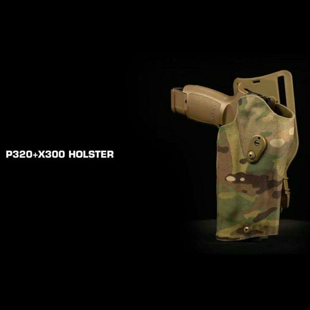 サファリランド　レプリカ　ホルスター　マルチカム　右用　P320