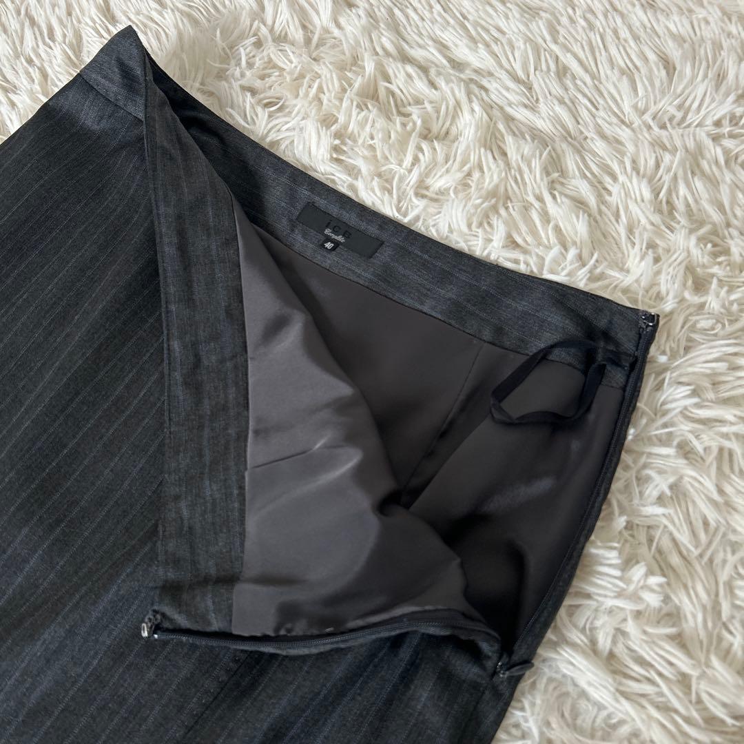 美品　アイシービー　スーツ　高級ライン　パンツスースカート　42 40