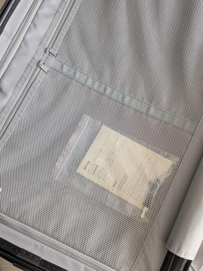 MUJI 無印良品 ストッパー付きハードキャリーケース 60L スーツケース