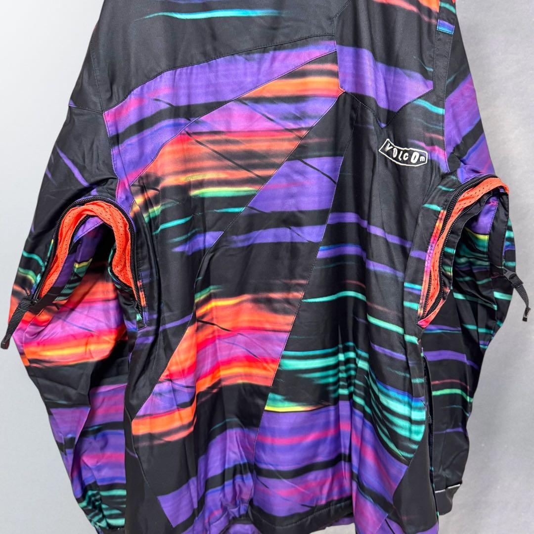 ボルコムVolcom スノーボードウェア 上下セット サーモライト M《i455