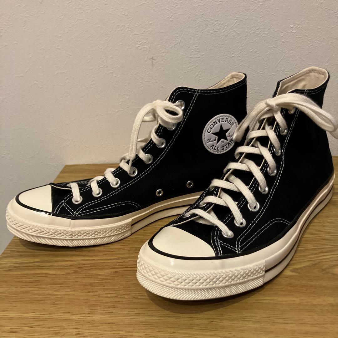 未使用品　コンバースCT70ハイカット ブラック28センチ