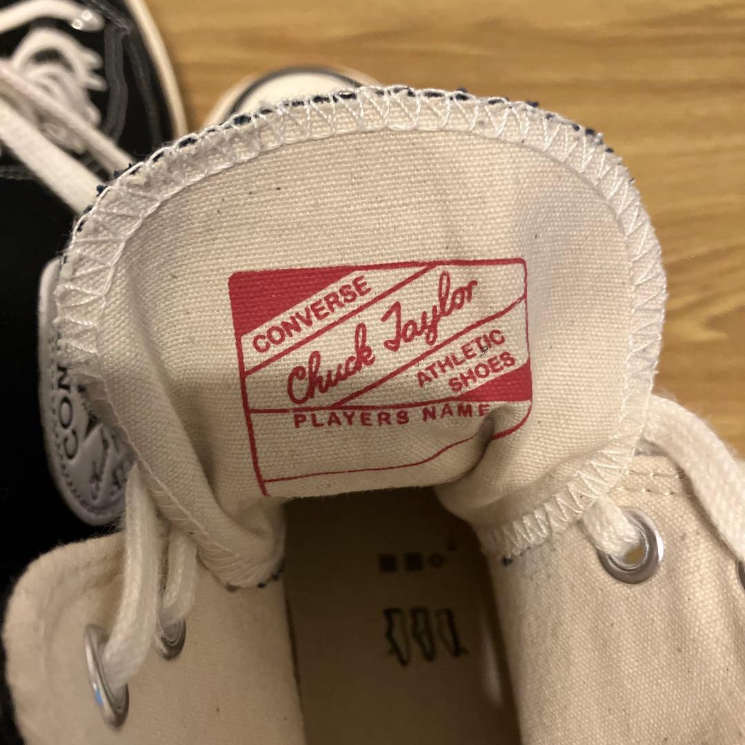 未使用品　コンバースCT70ハイカット ブラック28センチ