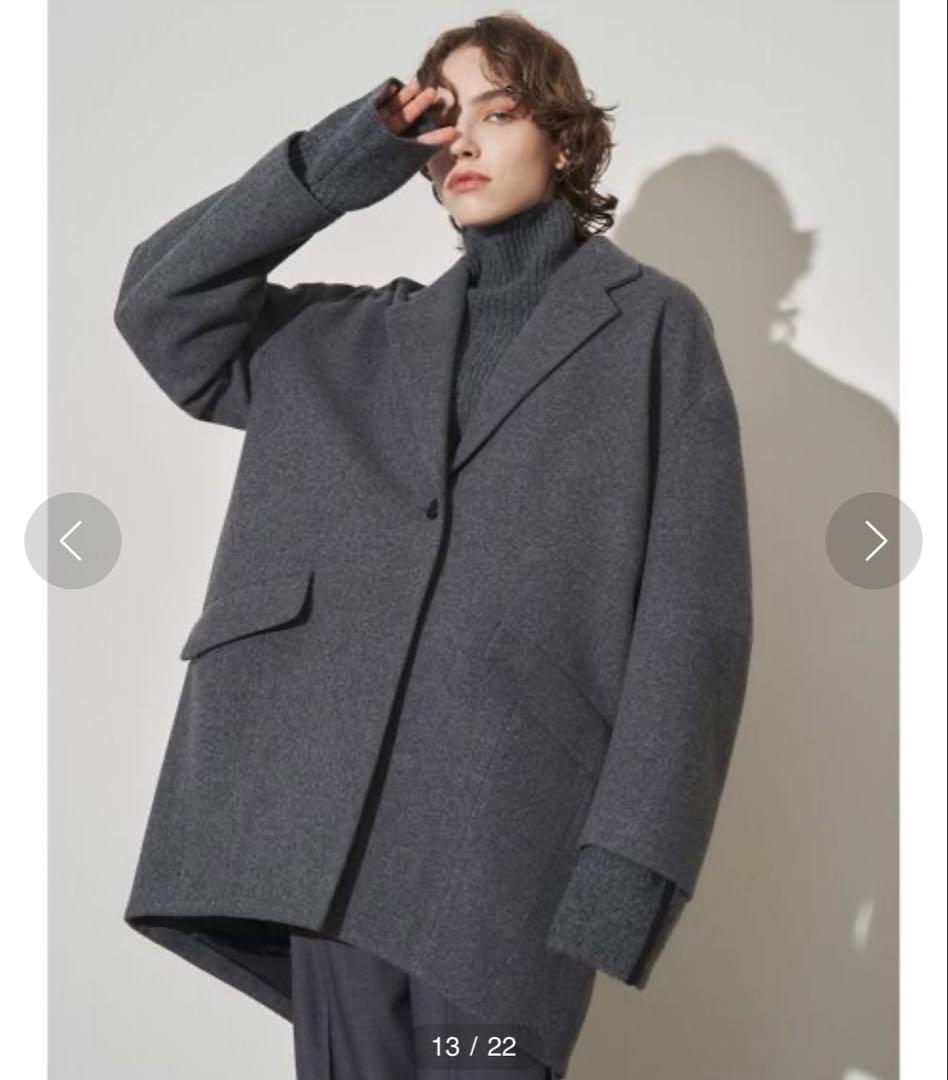 ELENDEEK エレンディーク コクーンチェスターコート