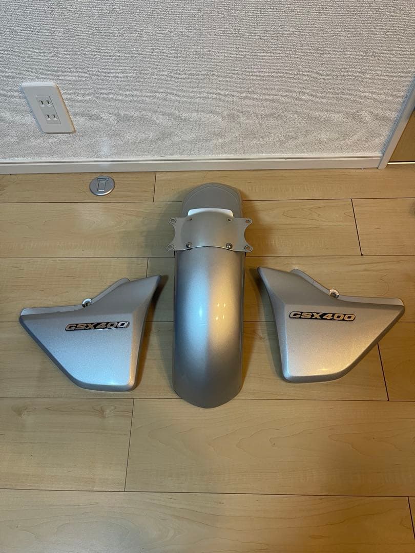 GSX400インパルス ビキニカウル フロントフェンダー サイドカバーセット