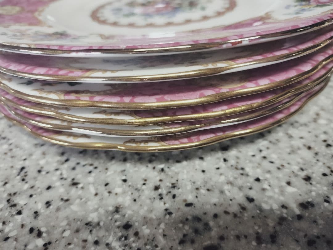 ロイヤル・アルバート・ホール　花柄陶磁器皿セット 8点