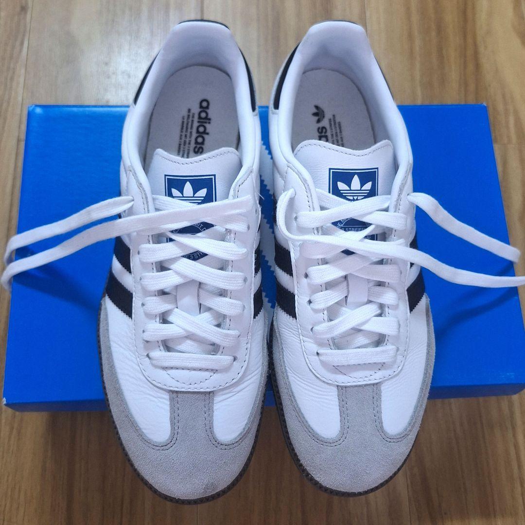 adidasサンバ 1度のみ試し履き 美品 24,0cm