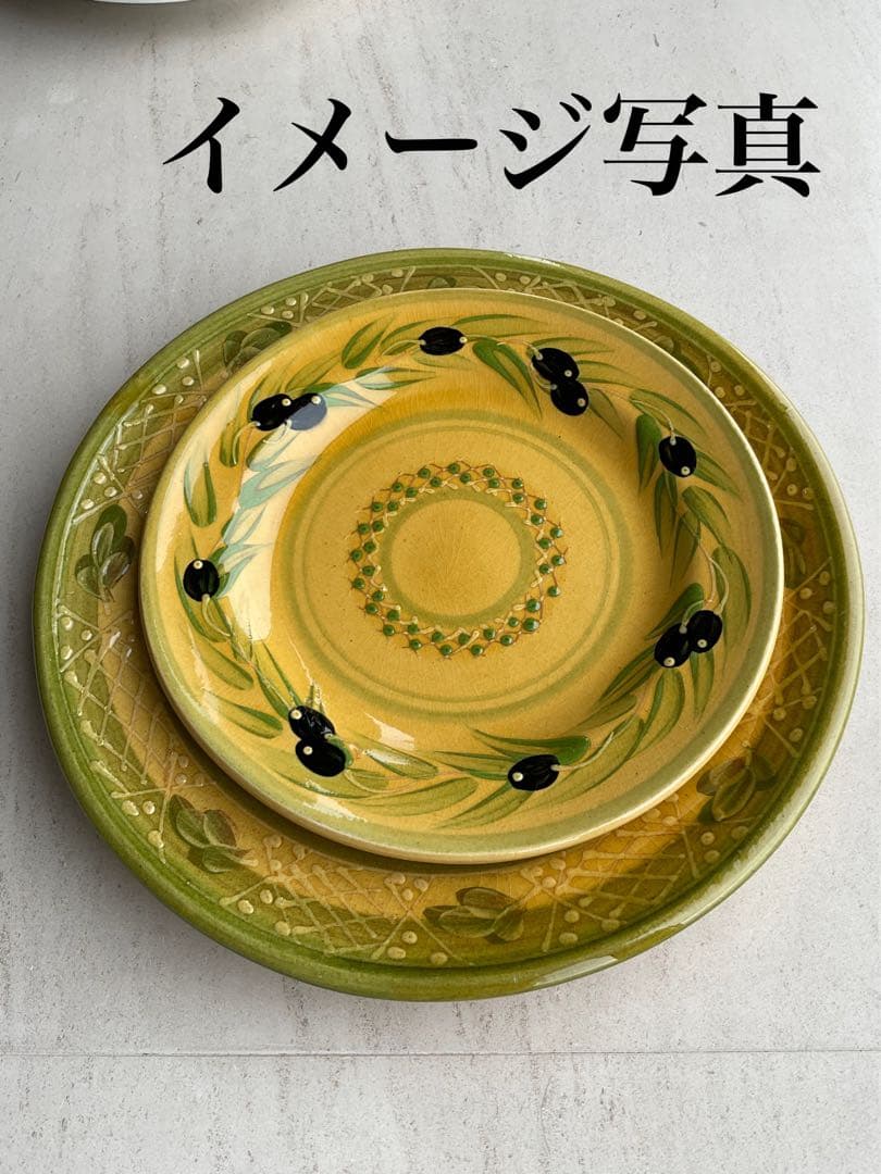 TERRE E PROVENCE フランス製　ハンドペインティング　お皿　7枚