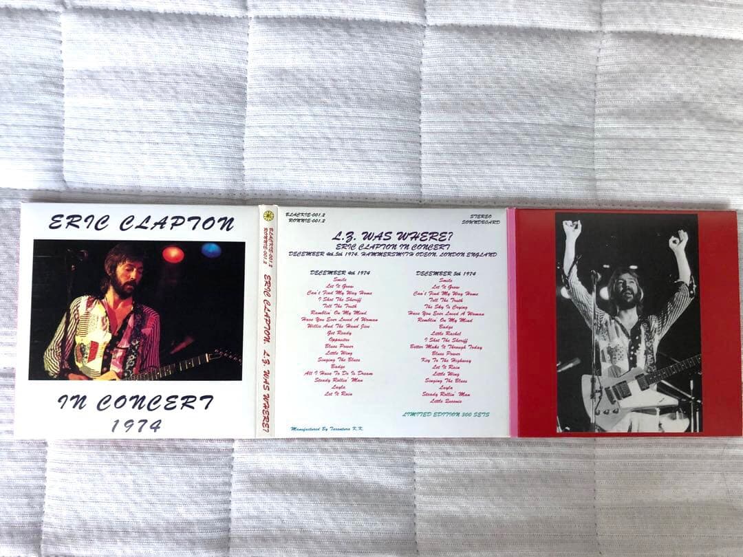 洋楽 ERIC CLAPTON LZ WAS WHERE