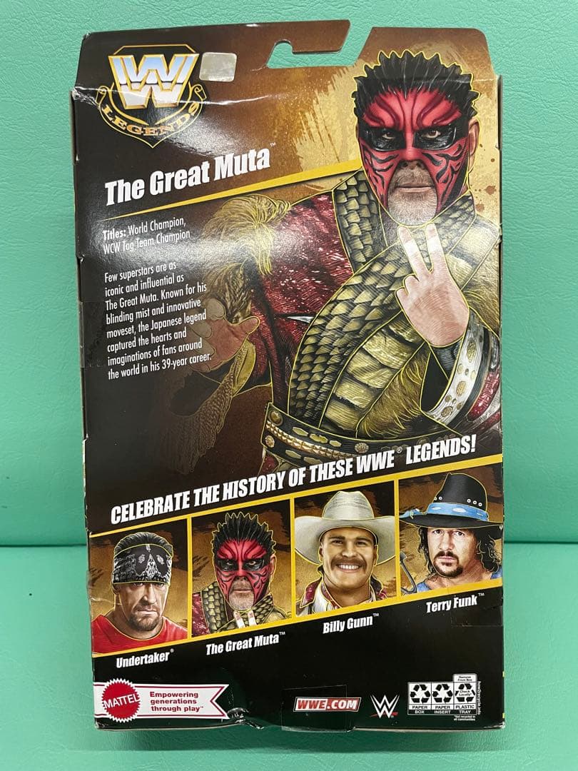 WWE マテル　エリート　グレートムタ　新品　開封品