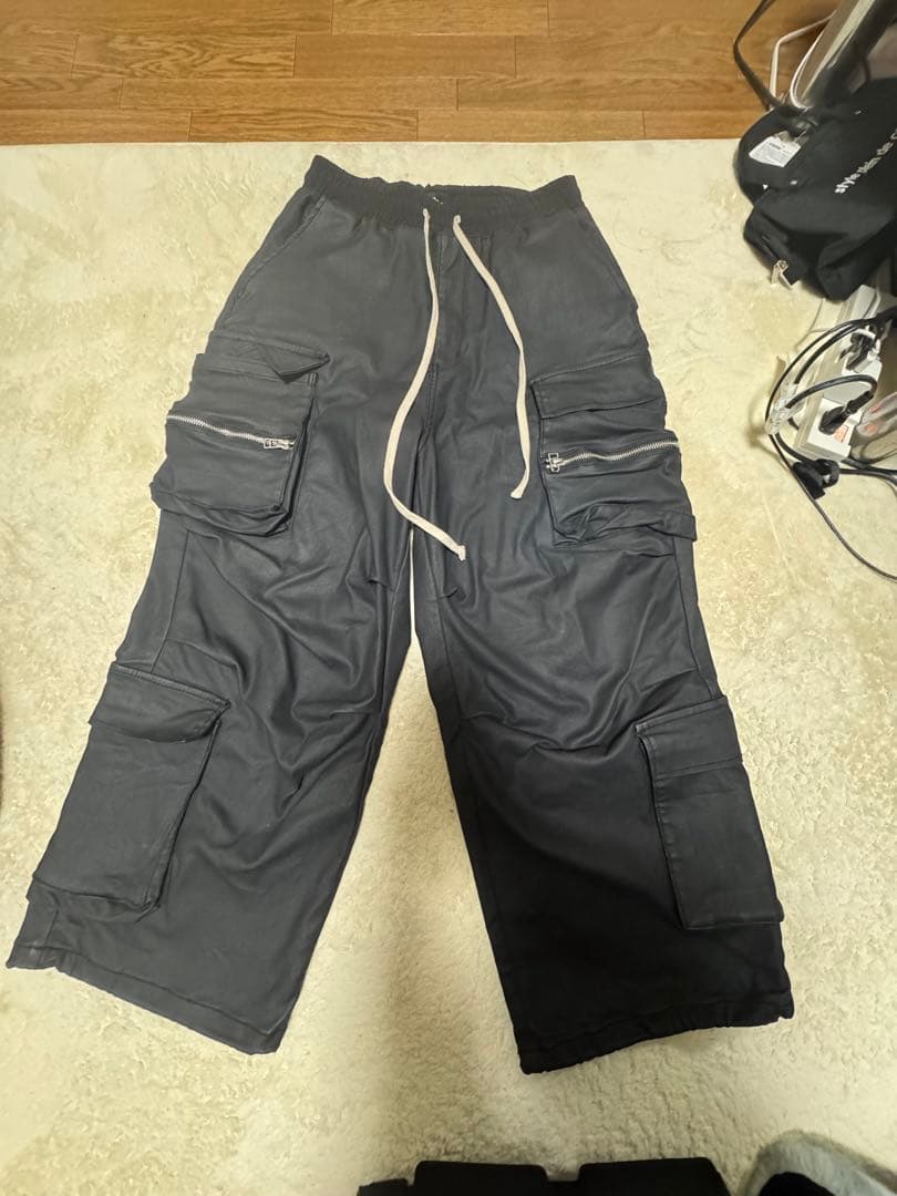 Danke Schön ブラック カーゴパンツ 30インチ