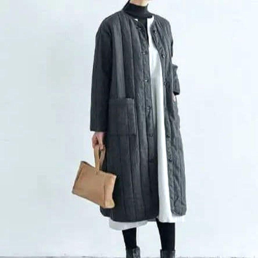中川政七商店 麻のキルトロングコート