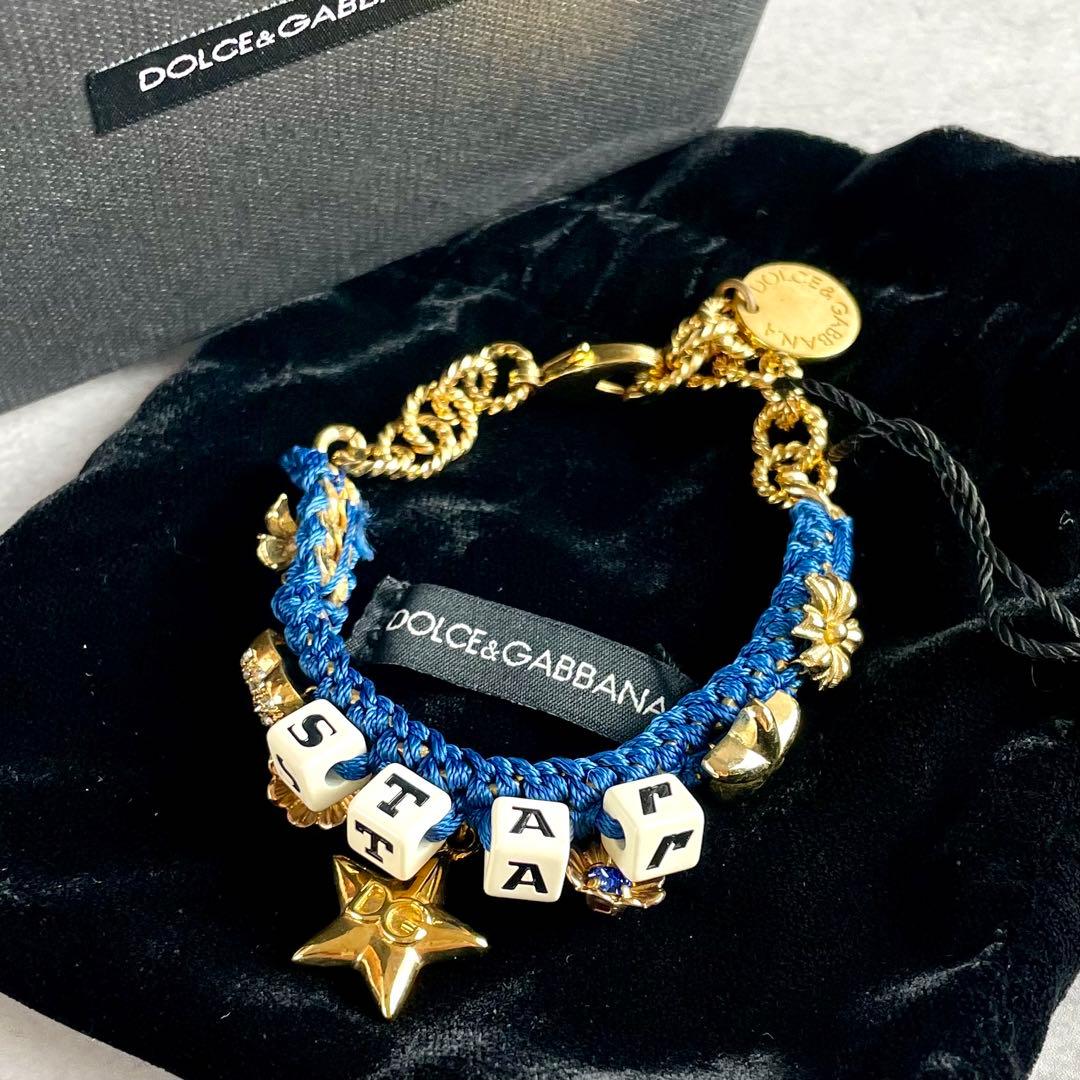 未使用級✨ ドルチェアンドガッバーナ ブレスレット スター ゴールド 袋付き