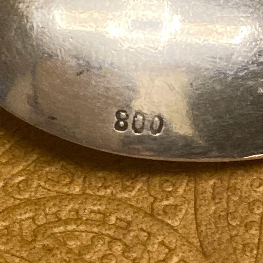 【純銀/約41g】ドイツ ティースプーン/12cm【マスカロン】