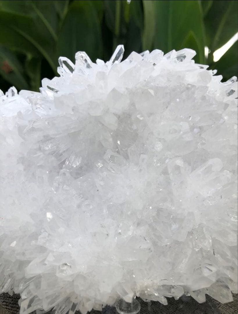 ✳ ❤️1.38kg 透明感拔群　高品質レムリアン の様な菊花水晶　クラスター