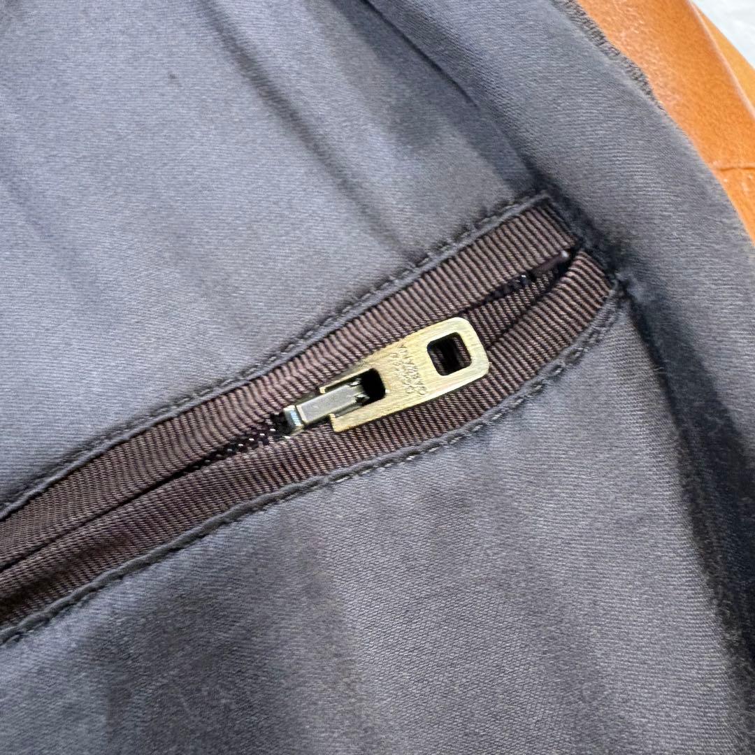 【至高の逸品】DOLCE&GABBANA ラムレザージャケット 46 キャメル