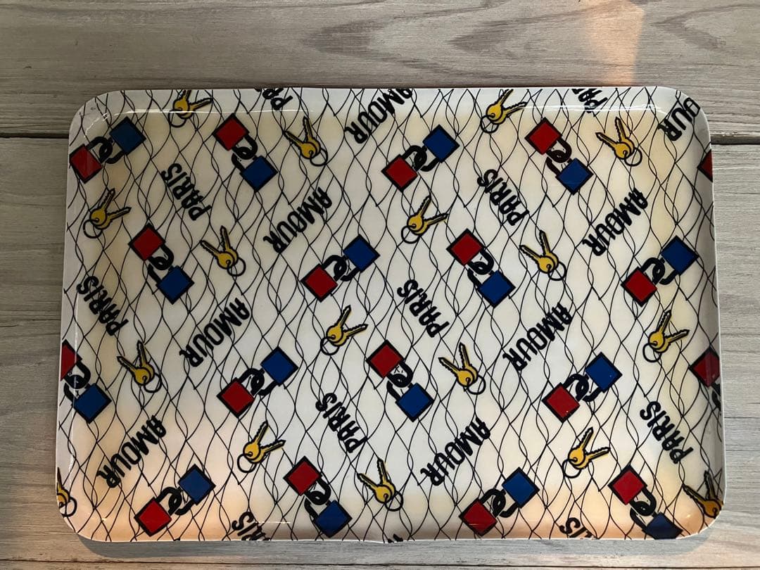 maison chateau rouge＊monoprixコラボamourトレイ