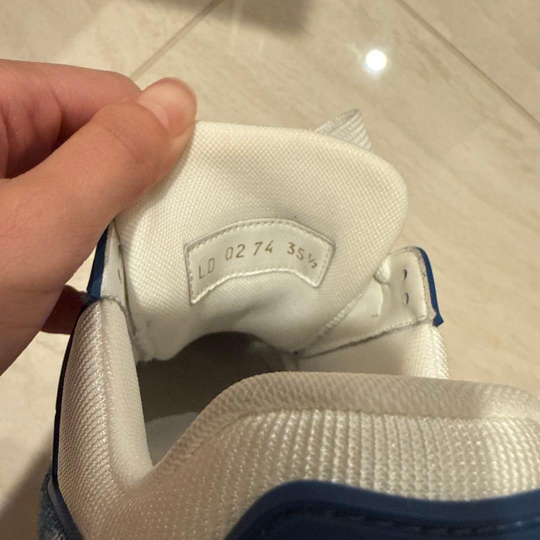 Louis Vuitton デニムスニーカー ネイビー/ホワイト