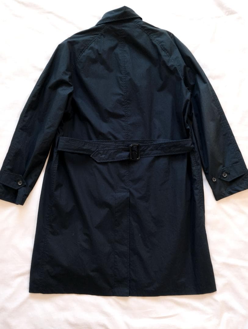 Ralph Lauren ラルフローレン　ステンカラーコート　ベルト付き　M　黒