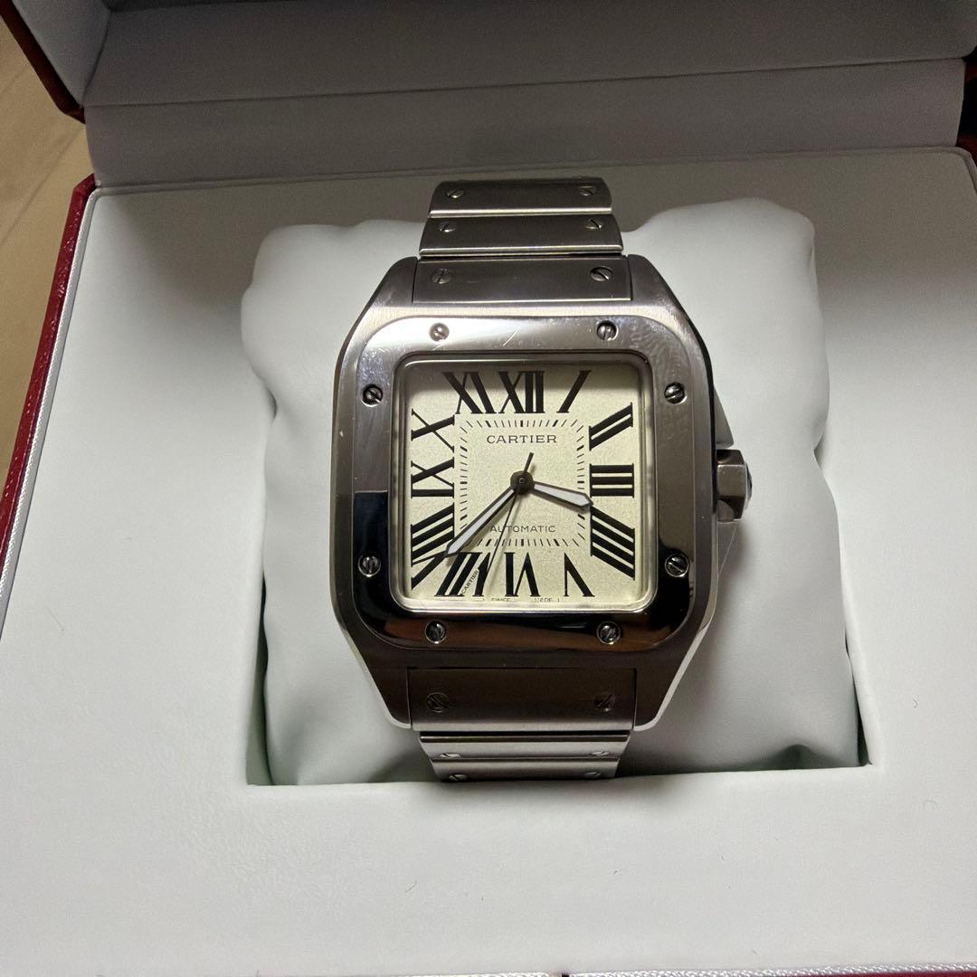 [ヨヨヨ]カルティエ Cartier サントスLM W200737G
