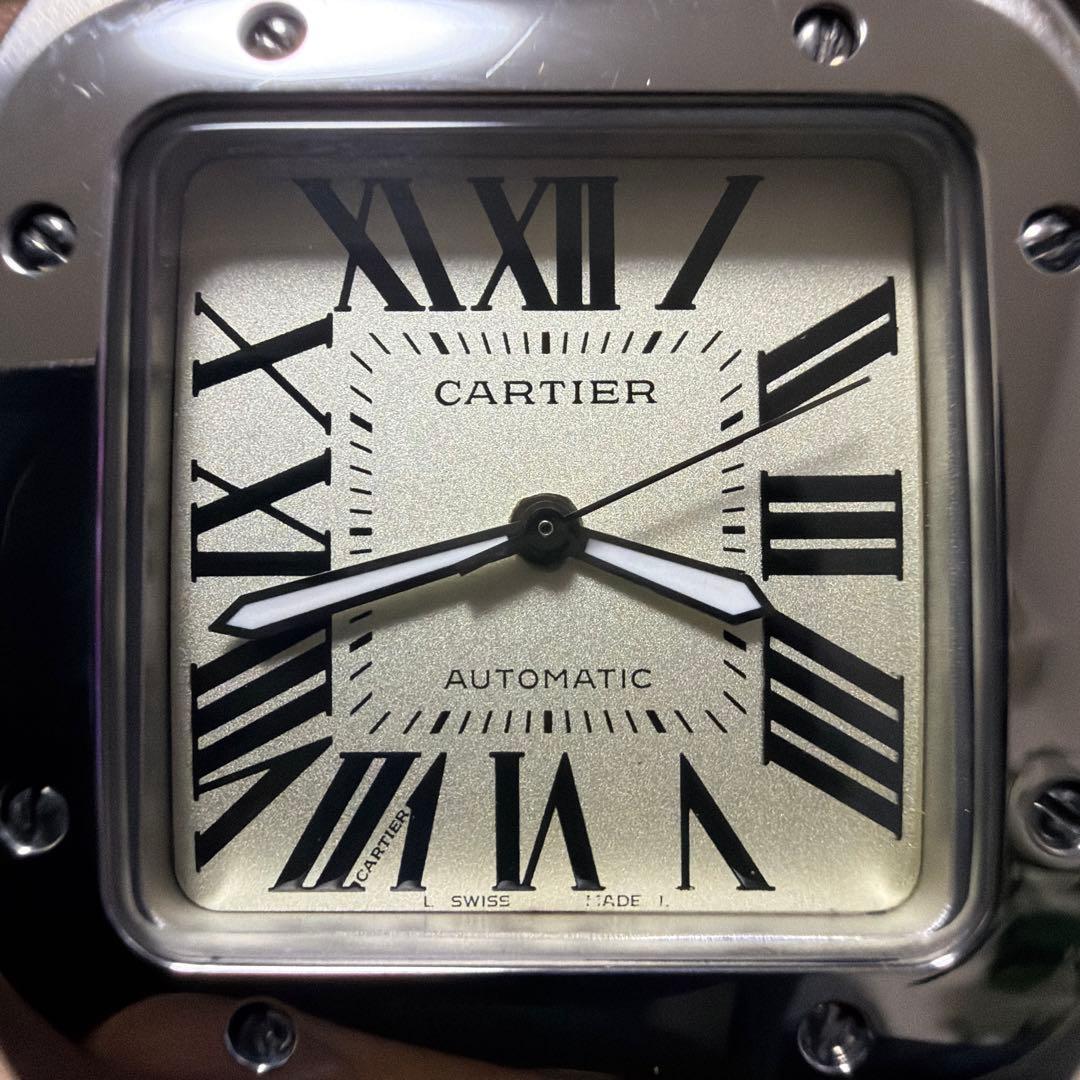 [ヨヨヨ]カルティエ Cartier サントスLM W200737G