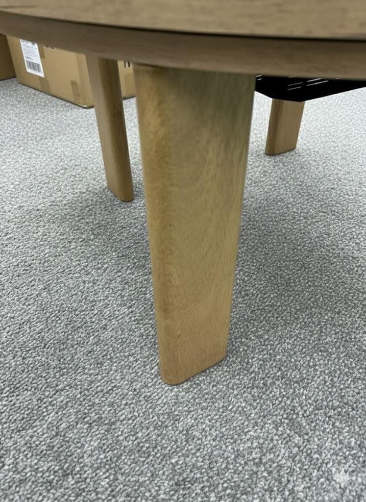 木のぬくもり リバーシブル折れ脚 円型コタツ70NA