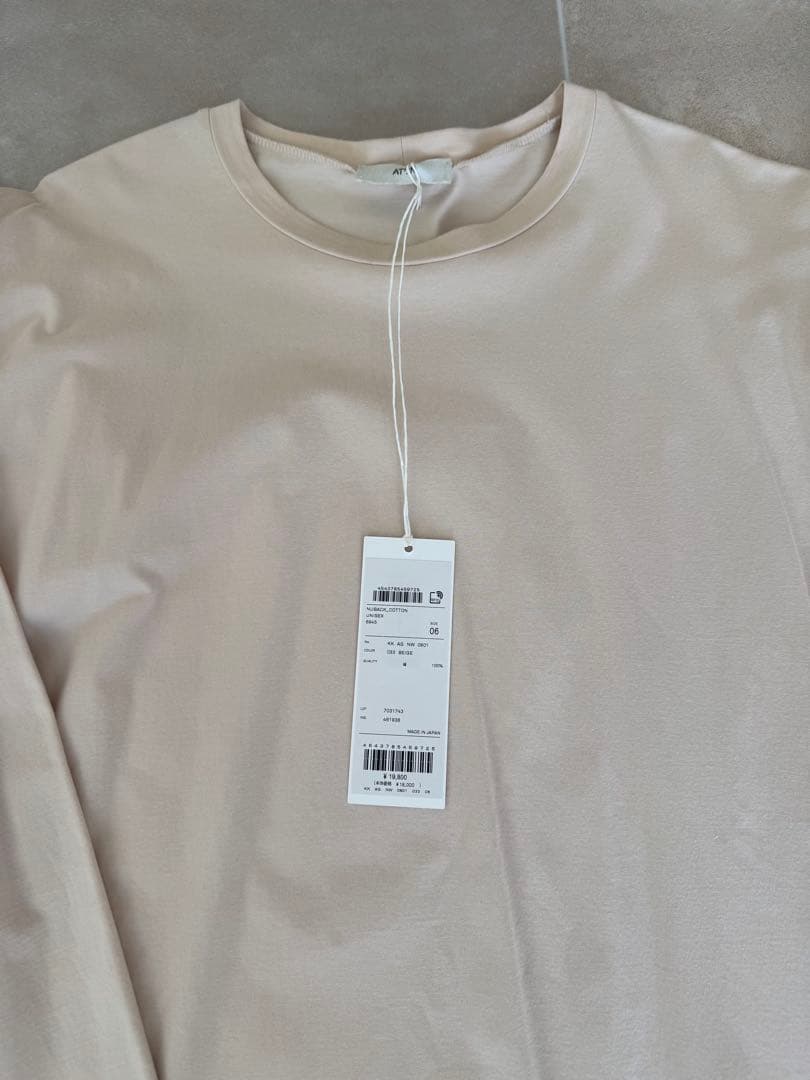 未使用★ATONカットソー★エイトンオーラリーcomoriフレッシュサービス