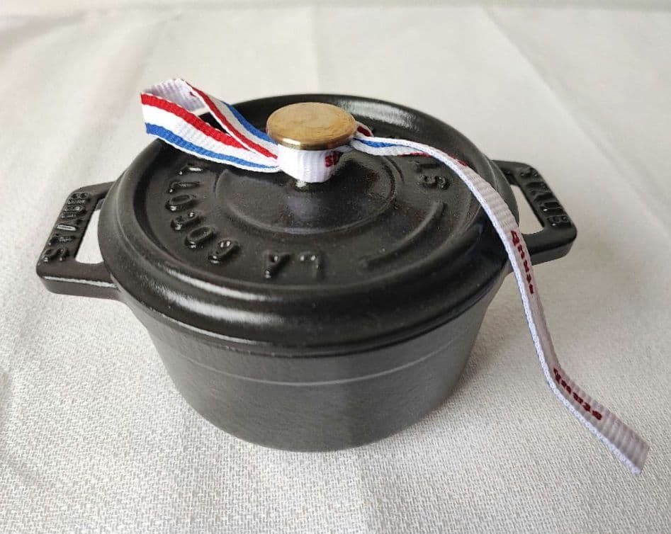 staub　ピコ ココット ラウンド ブラック 10