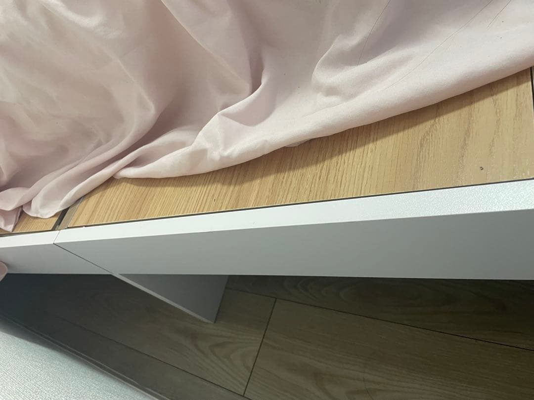 ロマプリ ベッドフレーム【大型】たっぷり収納ベッド（シングル）