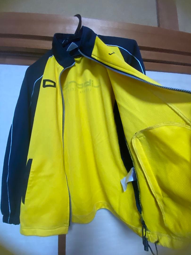 Liberta リベルタ ジャケットとパンツセット イエロー/ネイビー160cm