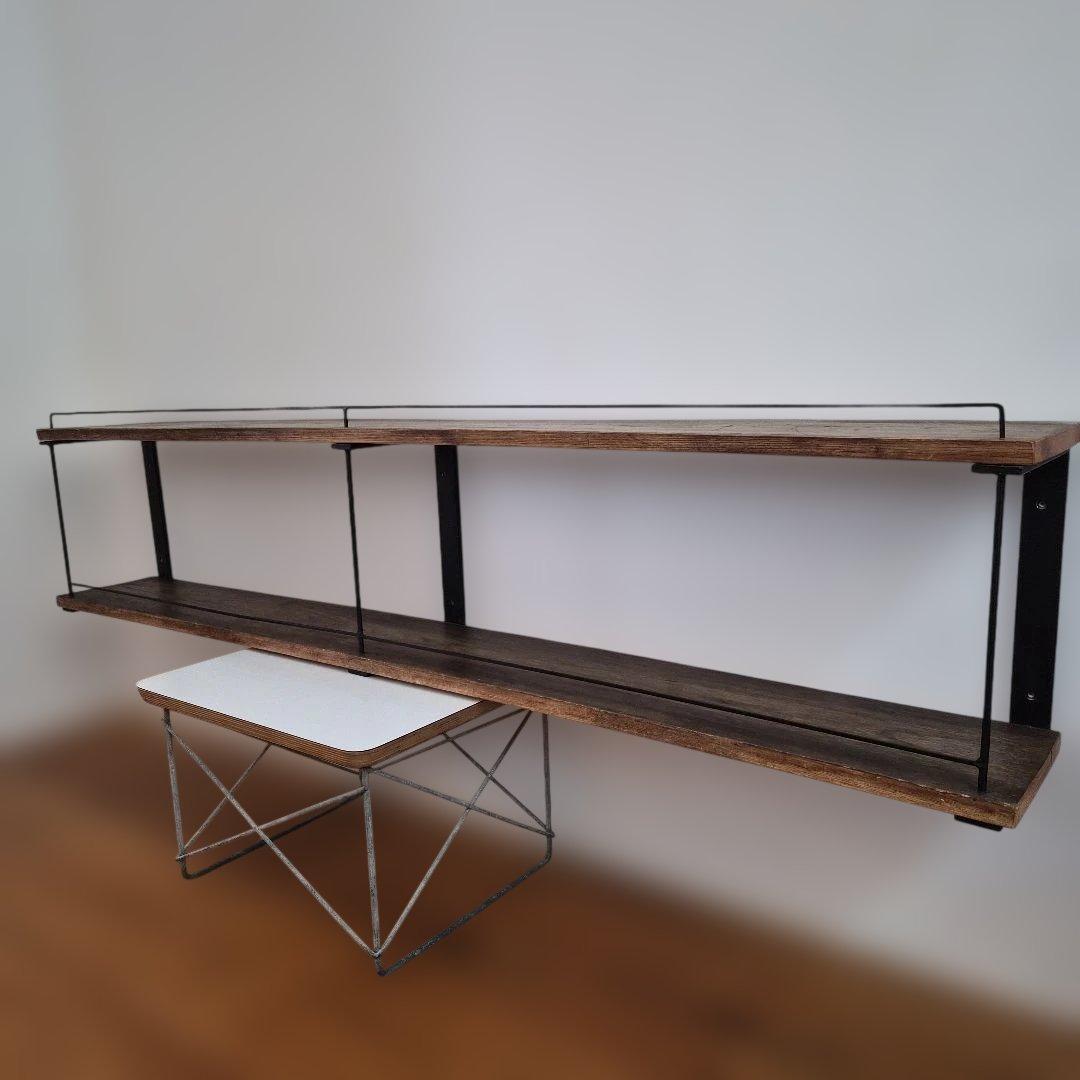 枯白 koku 壁掛け棚 シェルフ 古道具 器 オブジェ 飾り棚 二階堂明弘