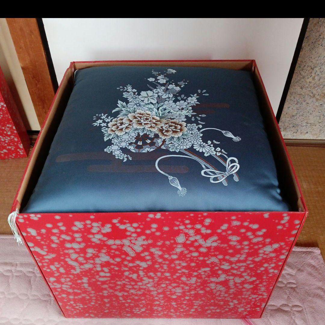 7::::::::::::: 新品未使用 高級 婚礼 座布団 房付き 5枚セット