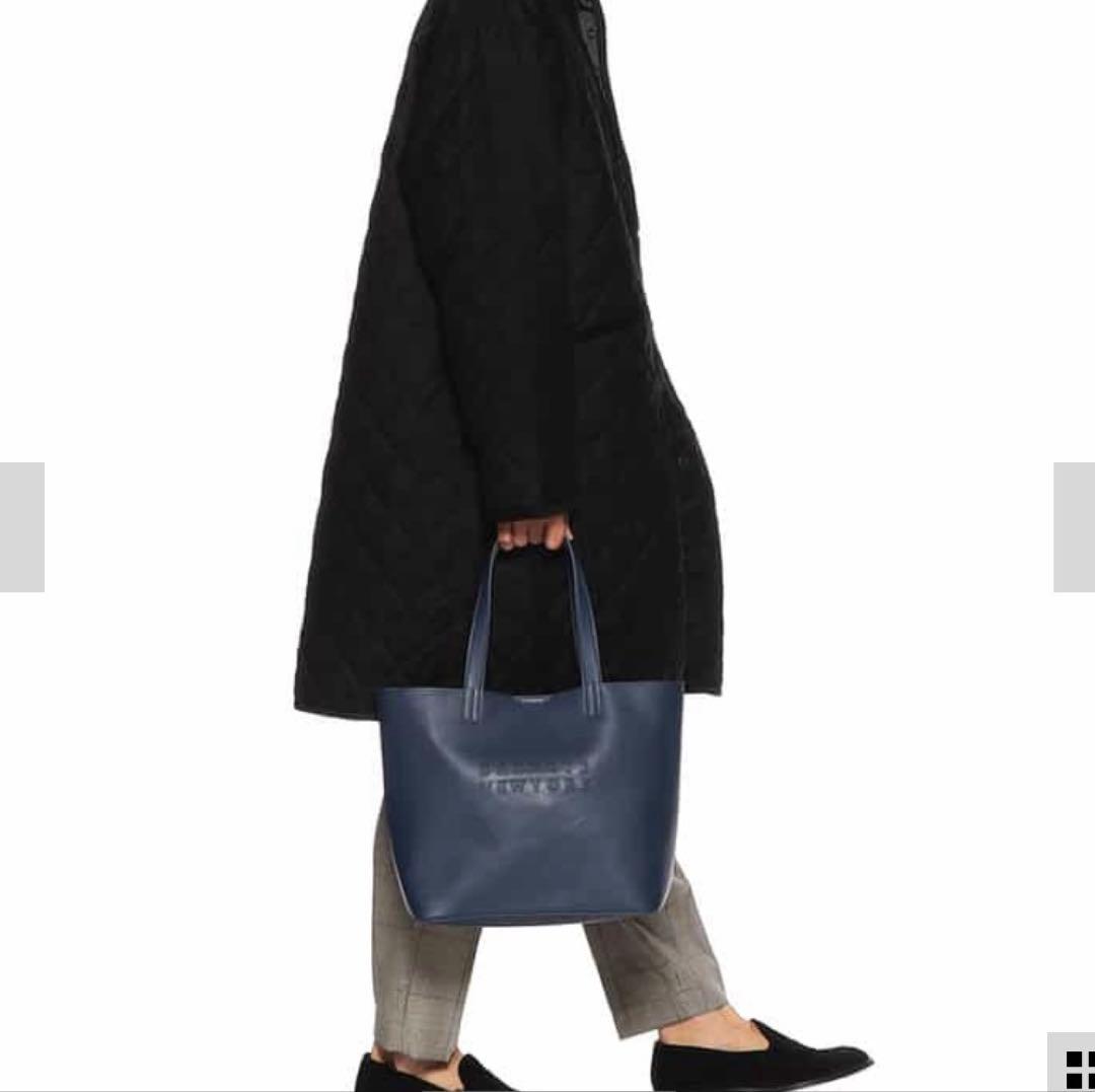 【バーニーズニューヨーク】ロゴトートバッグ　黒　美品　肩掛け◎