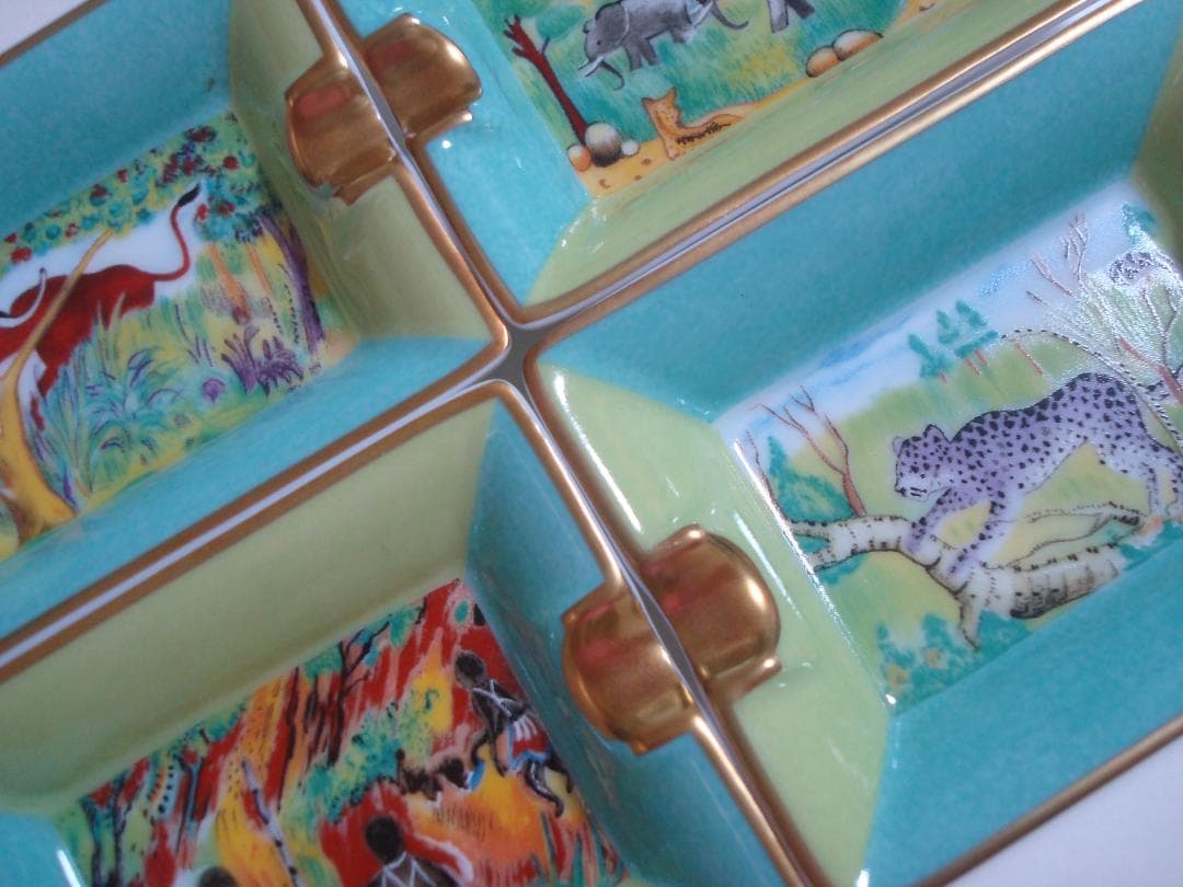 エルメス　HERMES　ミニ灰皿4個セット