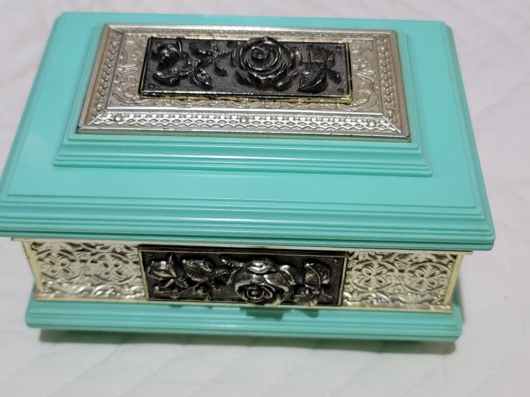 オルゴール付きジュエリーボックス ヴィンテージ アクセサリーボックス 姫