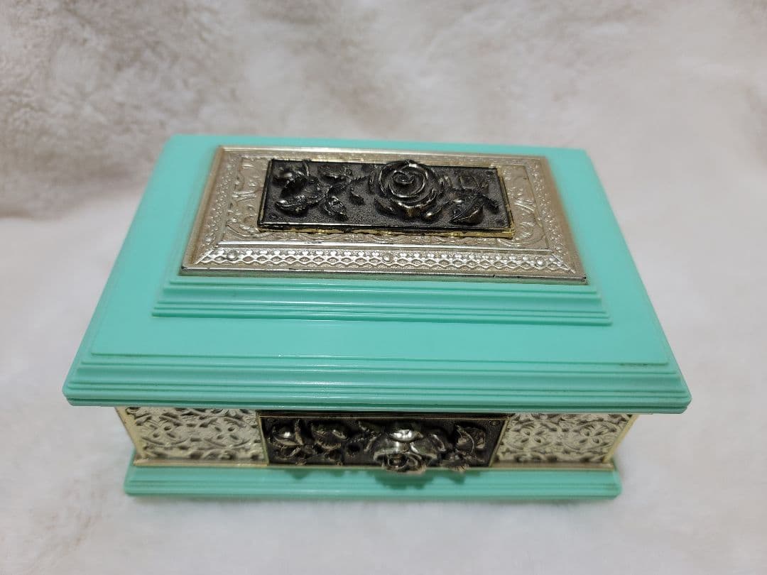 オルゴール付きジュエリーボックス ヴィンテージ アクセサリーボックス 姫