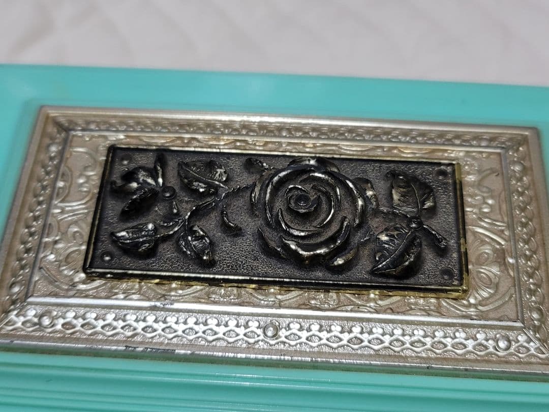 オルゴール付きジュエリーボックス ヴィンテージ アクセサリーボックス 姫