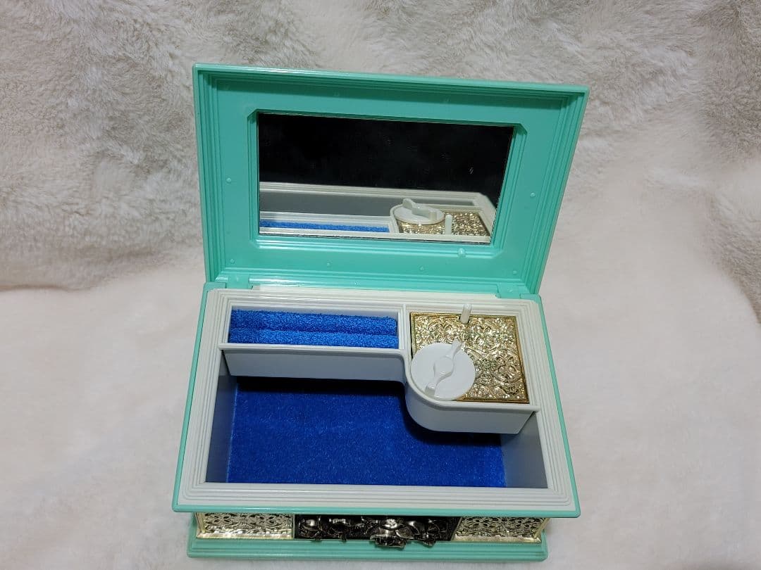 オルゴール付きジュエリーボックス ヴィンテージ アクセサリーボックス 姫