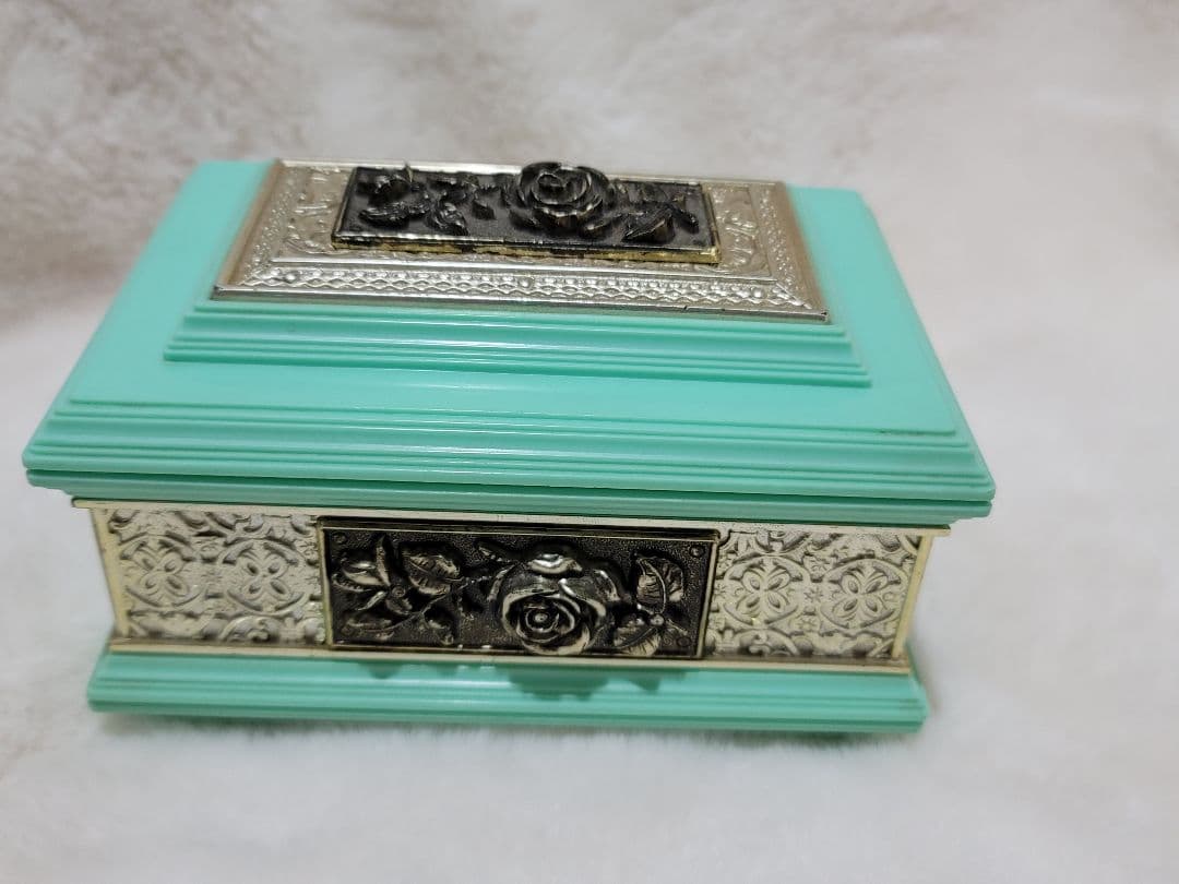 オルゴール付きジュエリーボックス ヴィンテージ アクセサリーボックス 姫