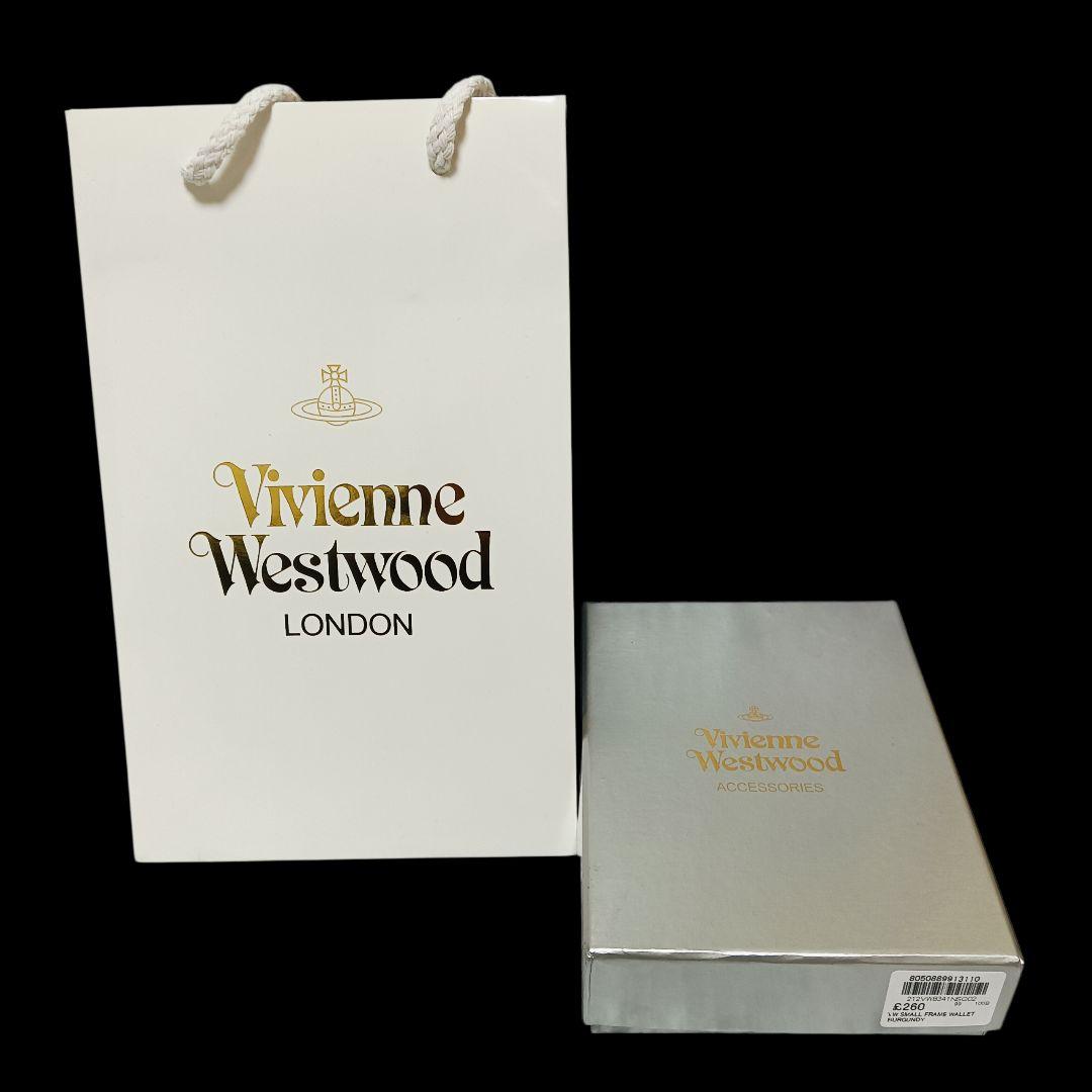 【新品】Vivienne Westwood 3つ折り財布 エナメル 赤 正規品