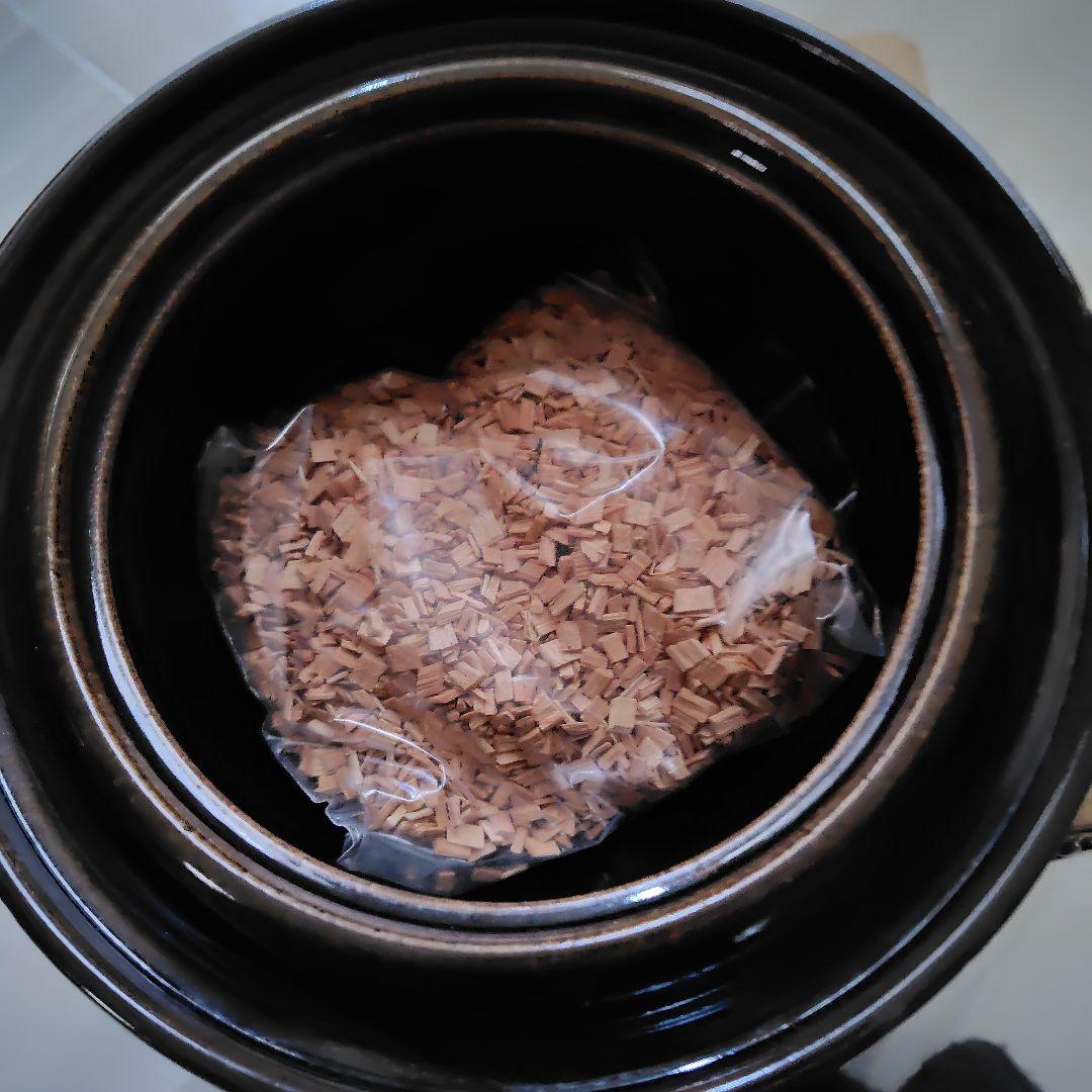 【新品・未使用】 長谷製陶 長谷園 くいぶしぎん ミニ（チップ付） ACK-10