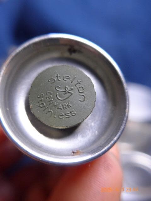 貴重STELTON Cylinda-Line ソルト、ペッパー、マスタードセット