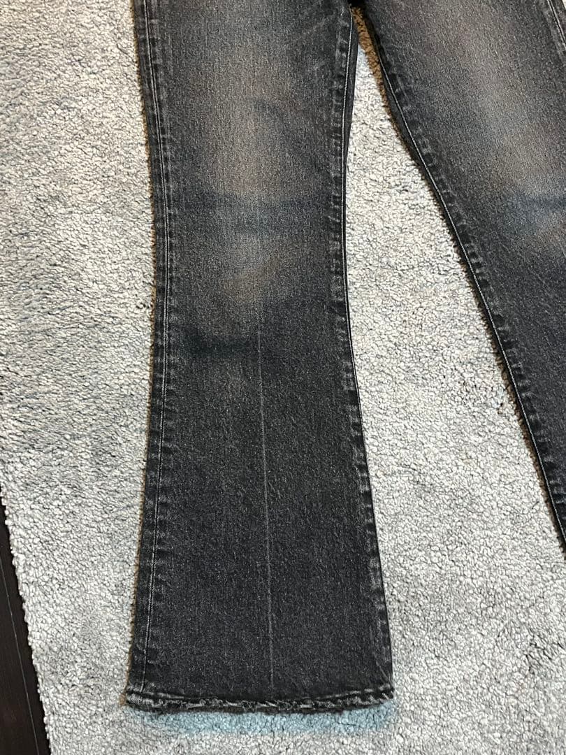 MOUSSY フレアデニム　23サイズ