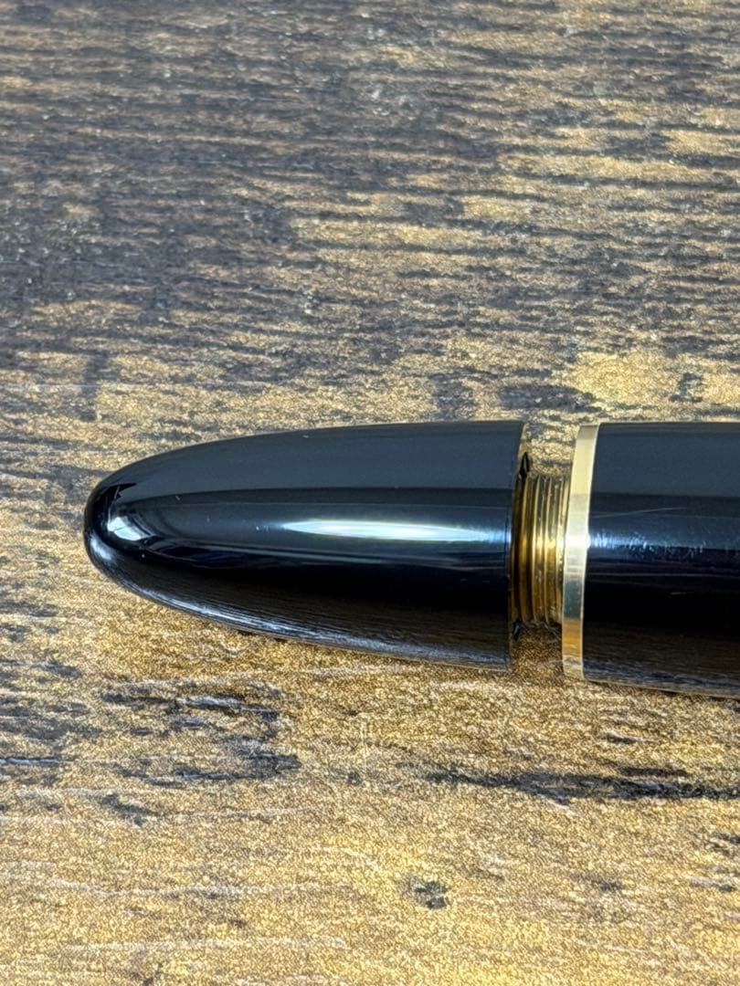 未使用に近い　149 西ドイツ製　18K ヘミングウェイ　バイカラー　万年筆　F