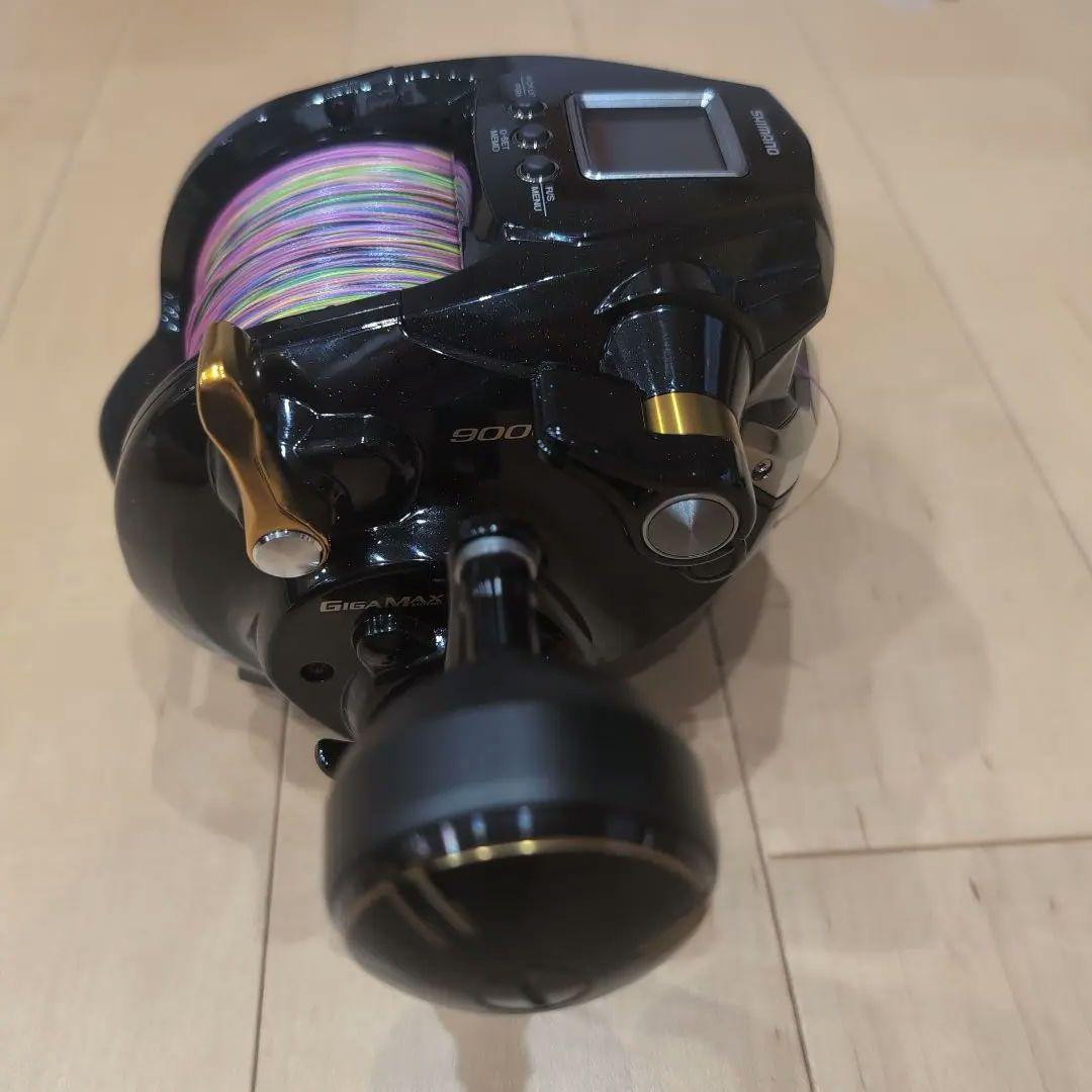 シマノ 22 ビーストマスター 9000 電動リール 新品、未使用 PEライン付