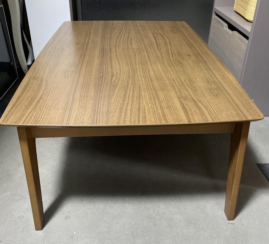 NITORI こたつ ローテーブル アーチS 105 MBR 幅105 ブラウン