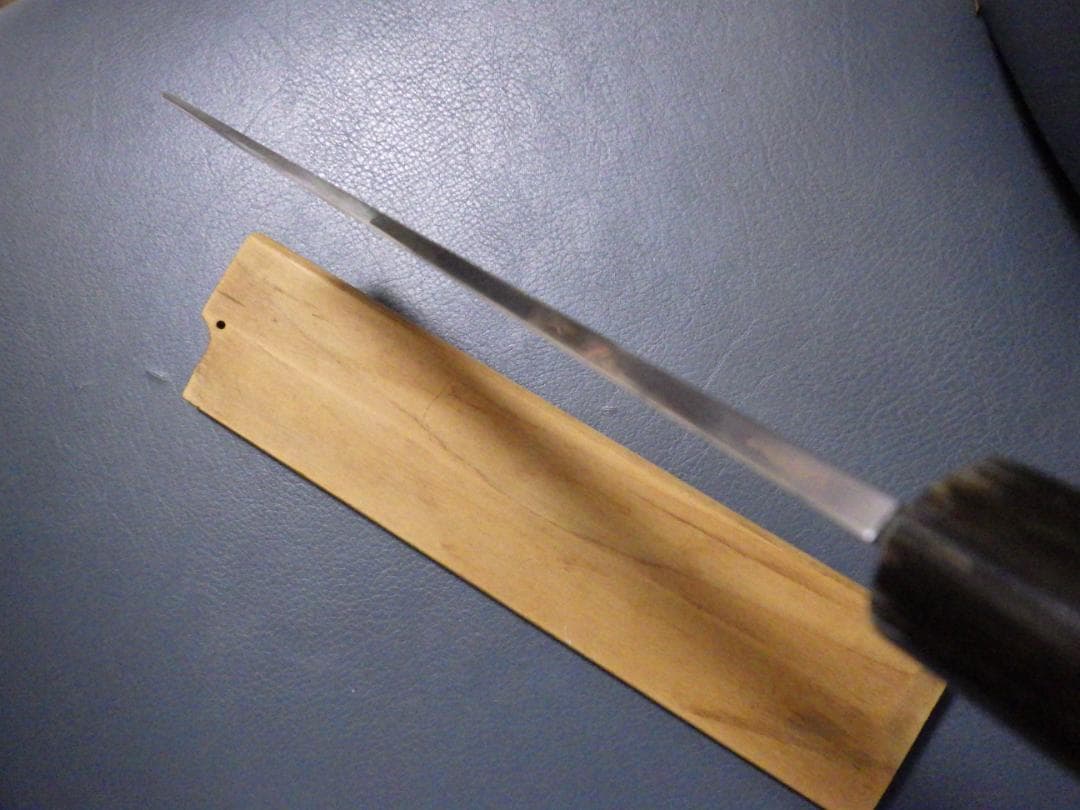 本焼★正本薄刃包丁刃渡り230ｍｍ★水焼★鞘付属★