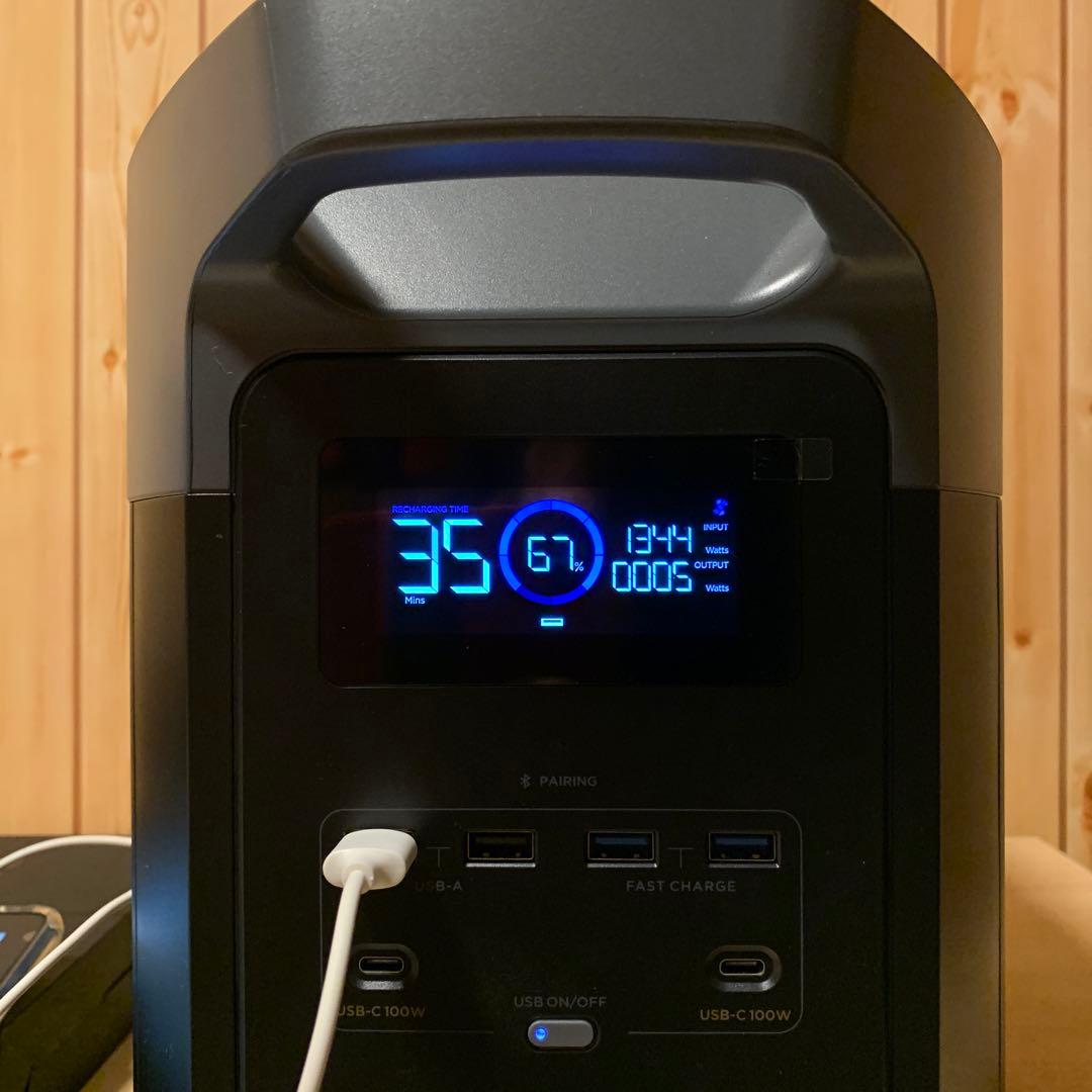 EcoFlow ポータブル電源 DELTA 2 Max 2048Wh